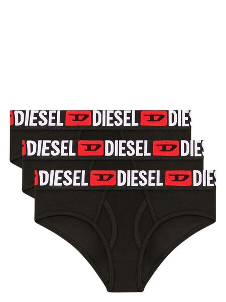  Diesel Oxy Briefs (pack Of Three) - Black 