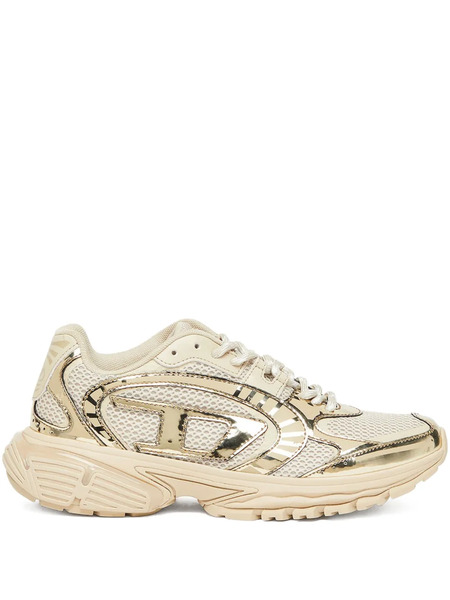  Diesel Panelled Sneakers - Gold 