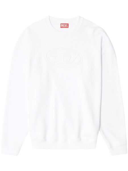  Diesel S-mart-bigoval Sweatshirt - White 