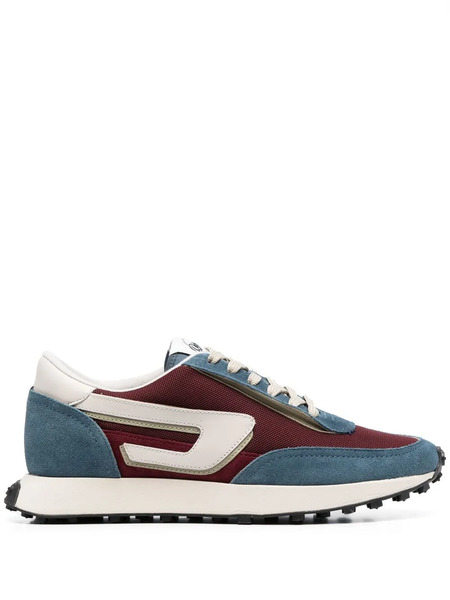  Diesel S-racer Panelled Low-top Sneakers - Red 