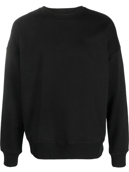  Diesel S-rob-megoval Cotton Sweatshirt - Black 