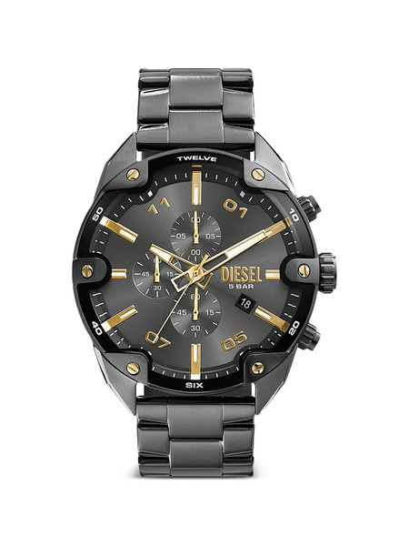  Diesel Spiked 48mm Watch - Grey 