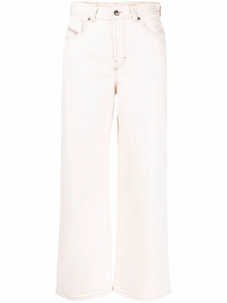  Diesel Straight-leg Denim Jeans - Neutrals 