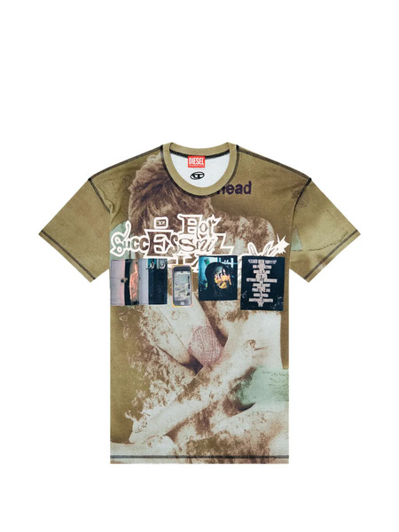  Diesel T-boxt-v5 T-shirt - Green 