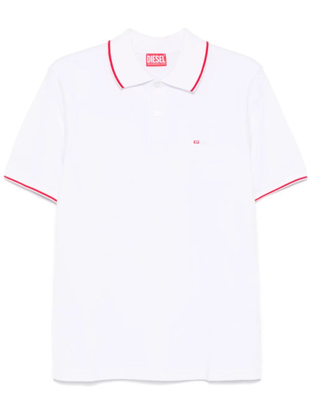  Diesel T-ferry-microdiv Polo Shirt - White 
