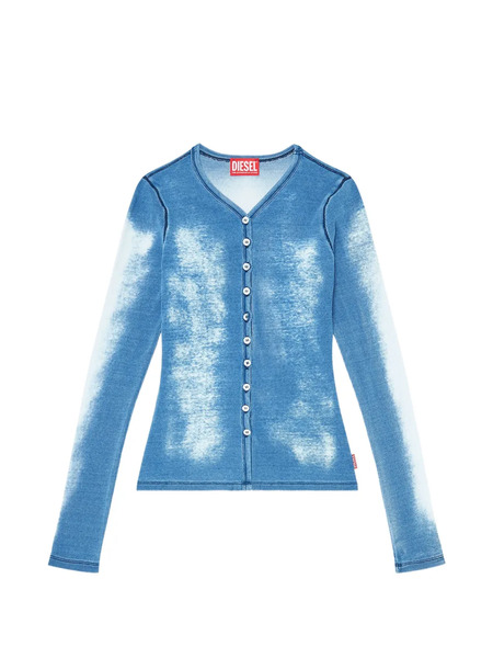  Diesel T-gabriel Cardigan - Blue 
