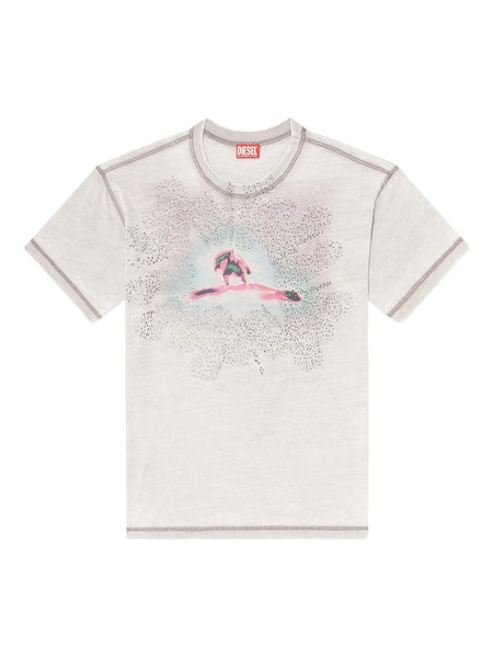  Diesel T-norm-v6 T-shirt - Grey 