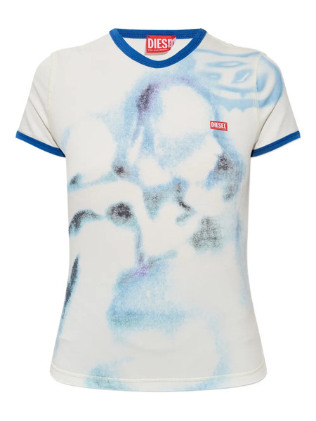  Diesel T-uncuties Graphic T-shirt - White 