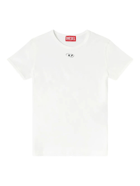  Diesel T-uncutieslong-od T-shirt - White 