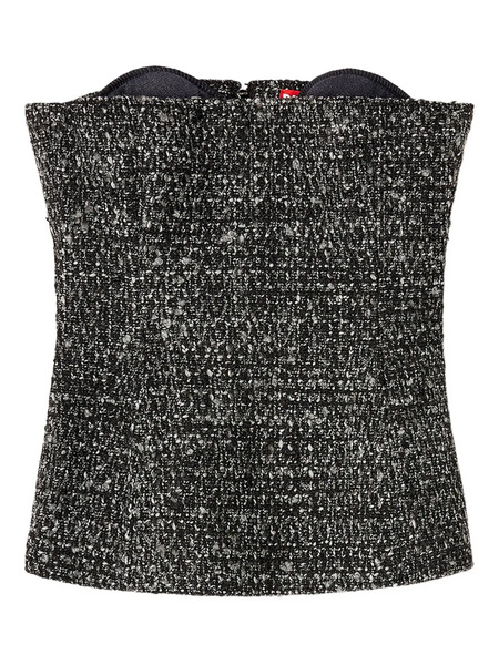  Diesel Tweed Top - Grey 