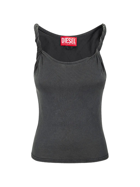  Diesel Twist-strap Top - Grey 