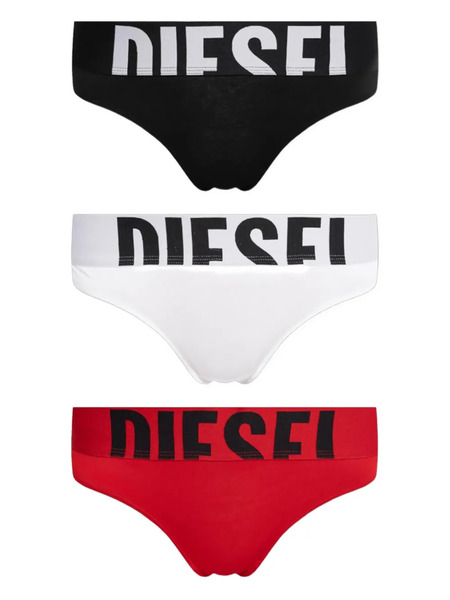  Diesel Ufst-stars Thong (pack Of Three) - Red 