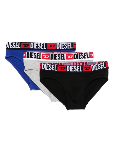  Diesel Umbr-andre Briefs (pack Of Three) - Black 