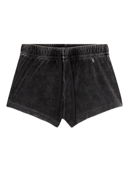  Diesel Vanessa-dnm Drawstring Shorts - Grey 