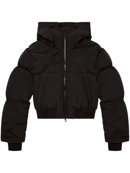  Diesel W-peyt Puffer Jacket - Black 