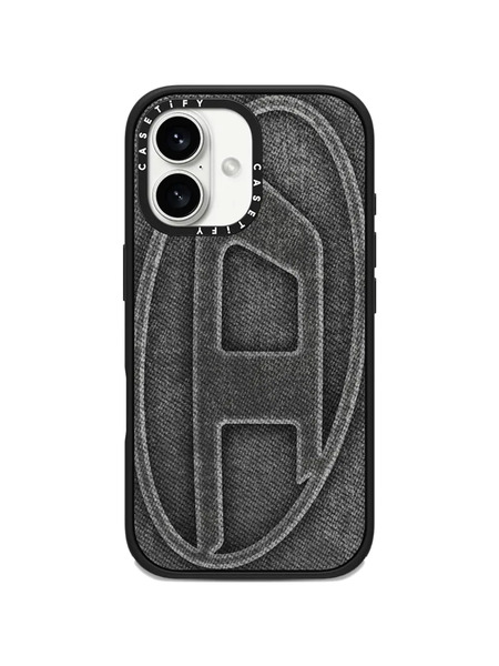  Diesel X Casetify Logo-detail Iphone 16 Case - Grey 