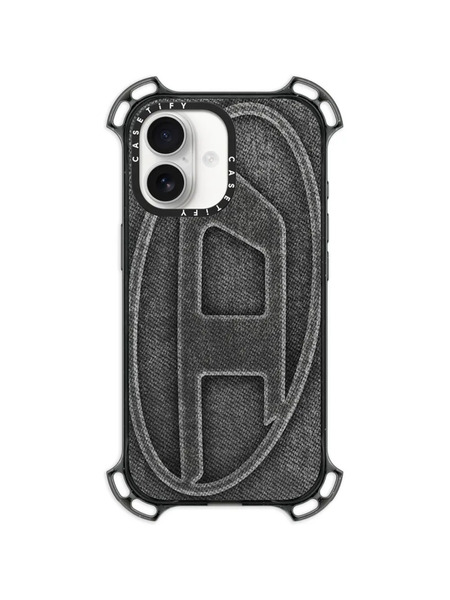  Diesel X Casetify Oval D Iphone 17 Case - Grey 