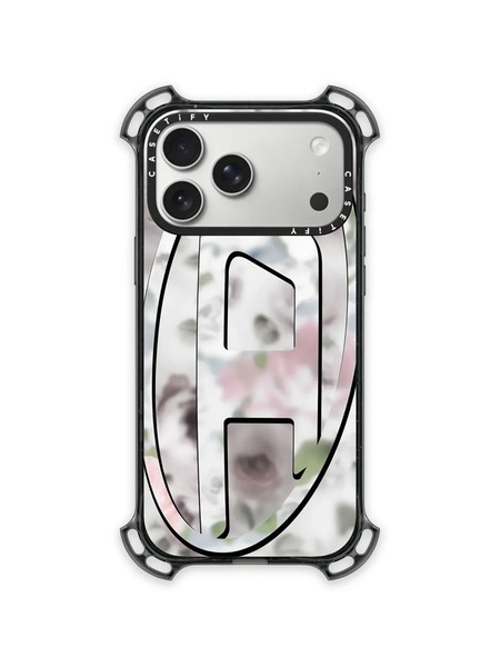  Diesel X Casetify Oval D Iphone 17 Pro Max Case - White 