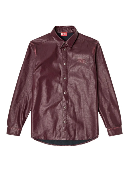  Diesel X Farfetch Fr-s-simply Embossed Logo Shirt - Purple 