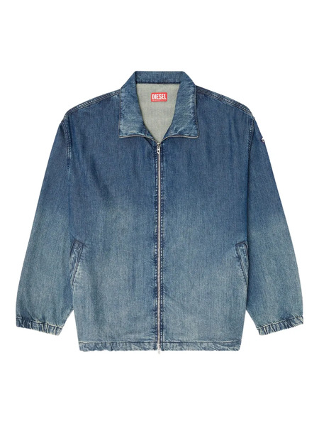  Diesel Zip-fastening Denim Jacket - Blue 