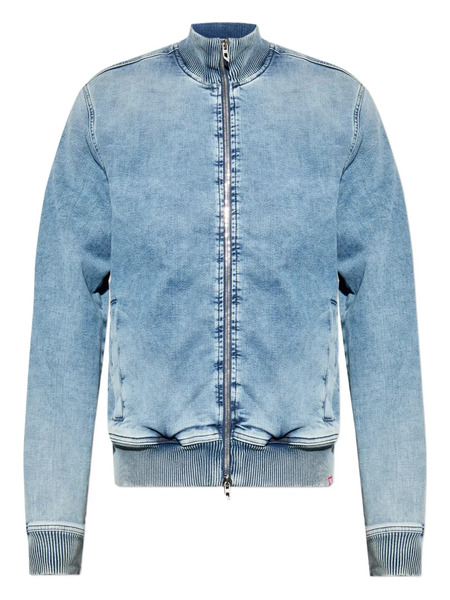  Diesel Zip-front Denim Jacket - Blue 