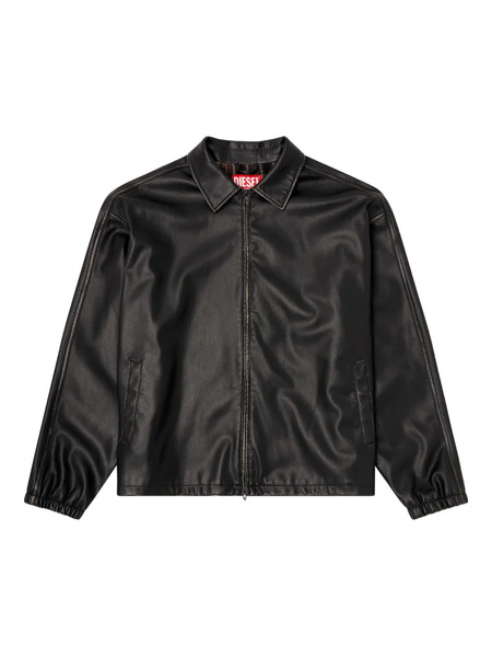  Diesel Zip-front Panelled Jacket - Black 