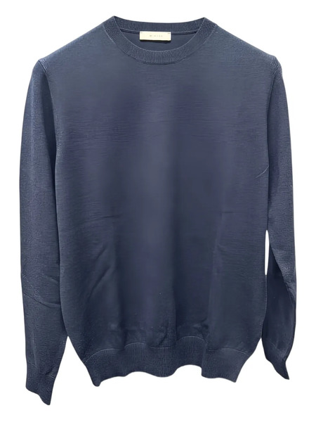  Diktat Crew-neck Sweater - Blue 