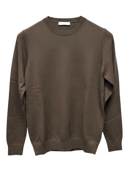  Diktat Crew-neck Sweatshirt - Brown 