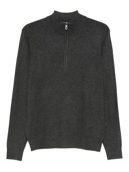  Diktat Half-zip Sweater - Grey 