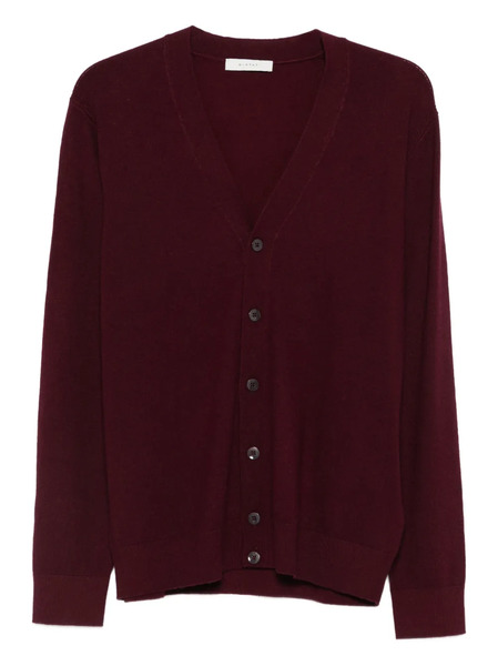  Diktat V-neck Buttoned Cardigan - Red 