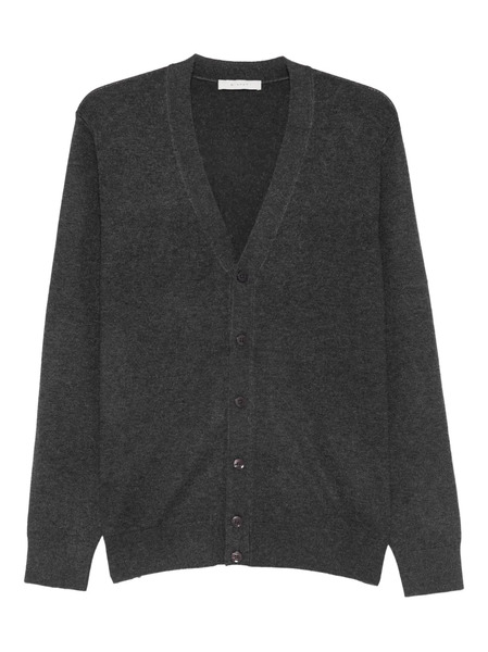  Diktat V-neck Cardigan - Grey 