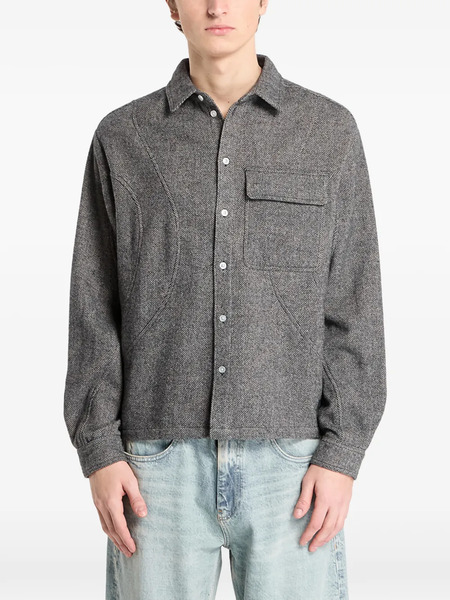  Dime Chest-pocket Shirt - Grey 