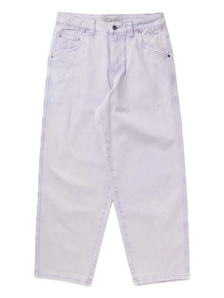  Dime Logo-embroidered Jeans - Purple 