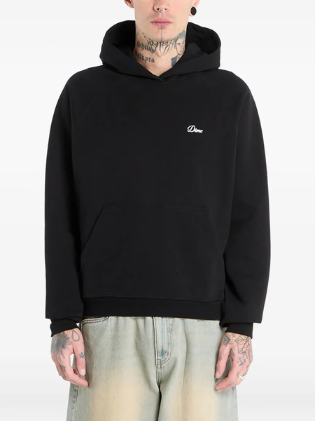  Dime Logo Hooded Sweater - Black 