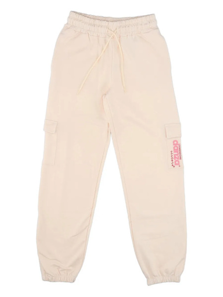  Dimensione Danza Kids Cargo Track Pants - Neutrals 