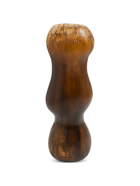  Dinosaur Designs Large Mountain Vase - Brown 