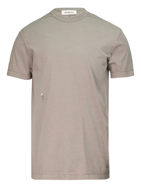  Diomene Embroidered T-shirt - Neutrals 