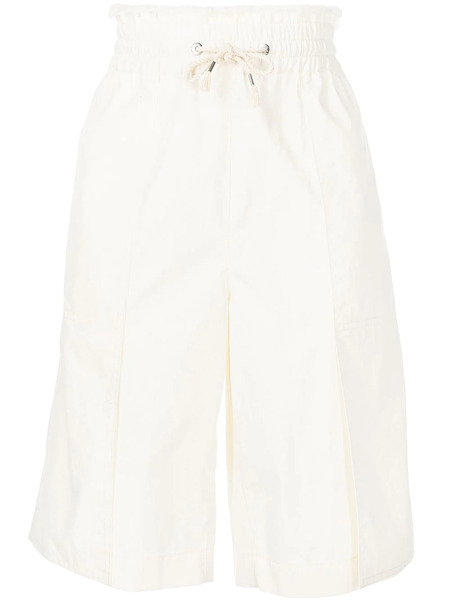  Dion Lee Drawstring Track Shorts - White 