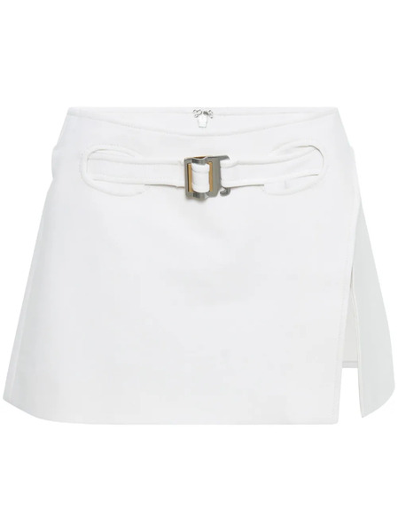  Dion Lee Interloop Mini Skirt - White 