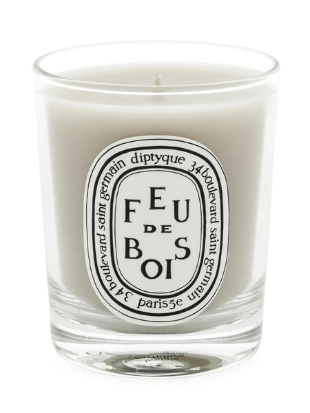  Diptyque Feu De Bois Mini Candle - Grey 