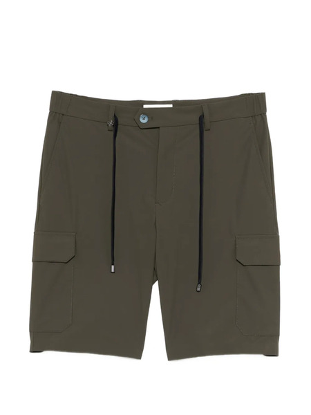  Distretto 12 Drawstring Cargo Shorts - Green 