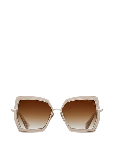  Dita Eyewear Geometric-shape Sunglasses - Neutrals 