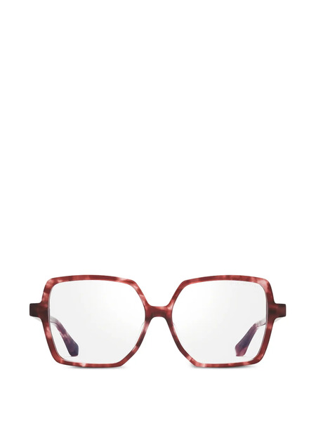  Dita Eyewear Imprynt Oversized-frame Glasses - Red 