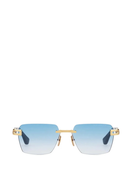  Dita Eyewear Meta-evo Geometric-frame Sunglasses - Gold 