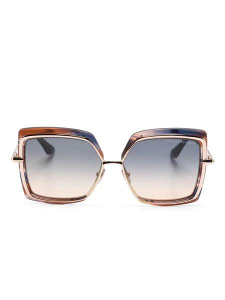  Dita Eyewear Narcissus Oversized-frame Sunglasses - Pink 