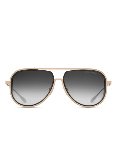  Dita Eyewear Pilot-frame Sunglasses - Gold 