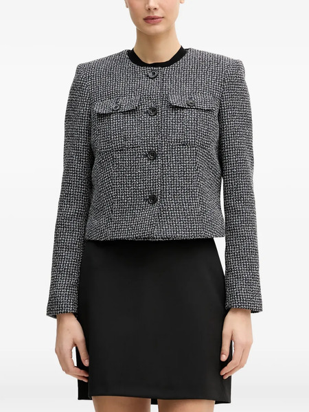  Dkny Buttoned-pocket Jacket - Blue 