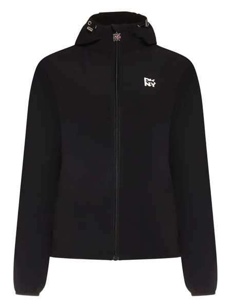  Dkny Hooded Jacket - Black 