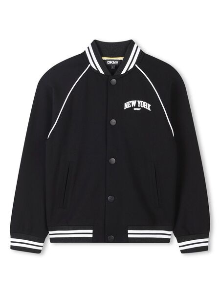  Dkny Kids Logo-embossed Jacket - Black 