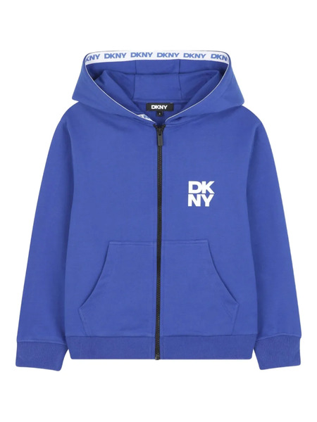  Dkny Kids Zip-up Hoodie - Blue 